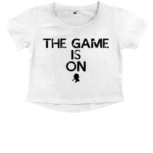 Kids' Premium Cropped T-Shirt - The Game Is One - Mfest