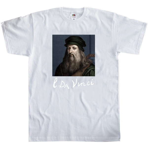 Kids' T-Shirt Fruit of the loom - Leonardo da Vinci3 - Mfest