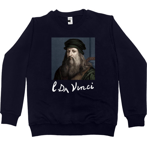 Women's Premium Sweatshirt - Leonardo da Vinci3 - Mfest