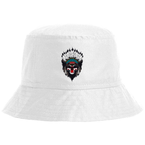 Bucket Hat - Skull Indians - Mfest