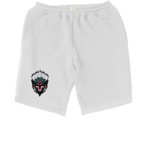 Men's Shorts - Skull Indians - Mfest