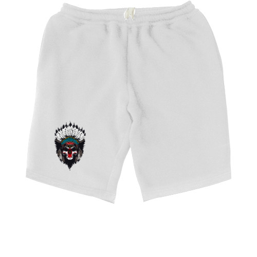 Kids' Shorts - Skull Indians - Mfest