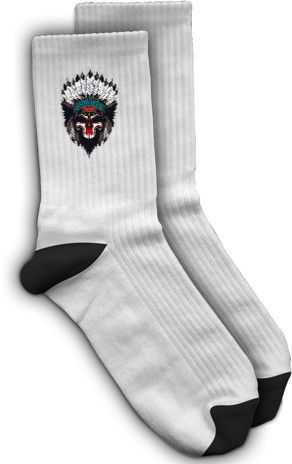 Socks - Skull Indians - Mfest