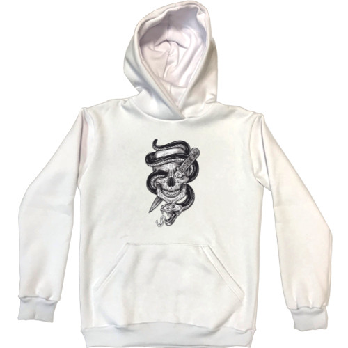 Unisex Hoodie - Skull Snake - Mfest