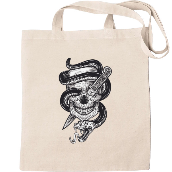 Tote Bag - Skull Snake - Mfest