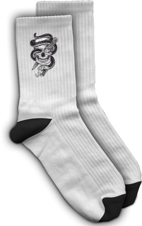 Socks - Skull Snake - Mfest