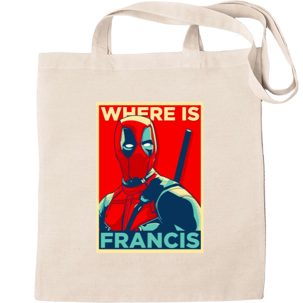 Tote Bag - Where Is Francis - Mfest