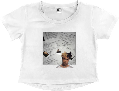 Women's Cropped Premium T-Shirt - XXXTentacion6 - Mfest