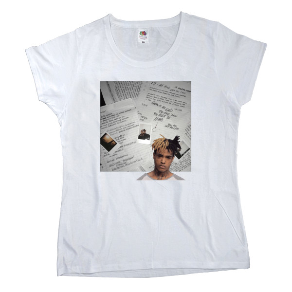 Women's T-shirt Fruit of the loom - XXXTentacion6 - Mfest