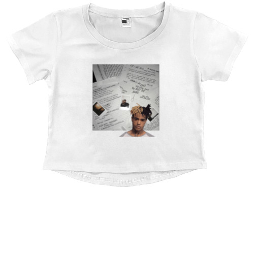 Kids' Premium Cropped T-Shirt - XXXTentacion6 - Mfest