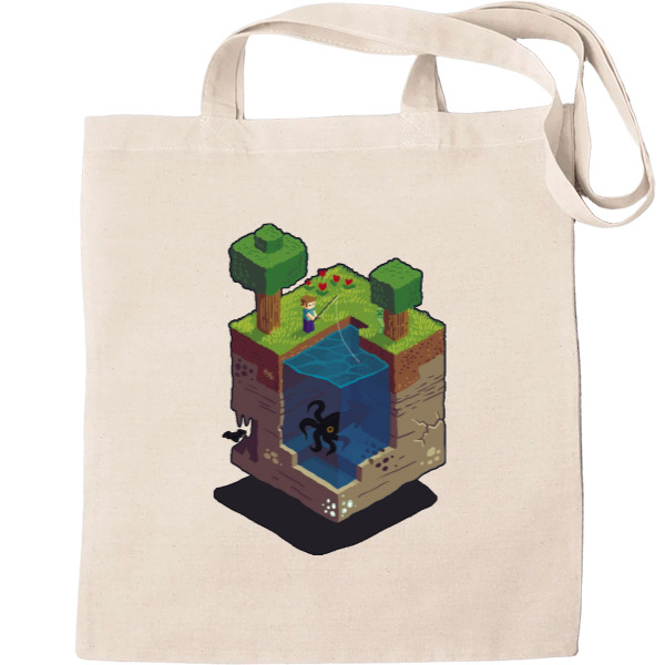 Tote Bag - Minecraft Art - Mfest