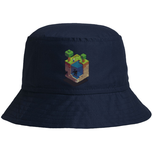 Bucket Hat - Minecraft Art - Mfest