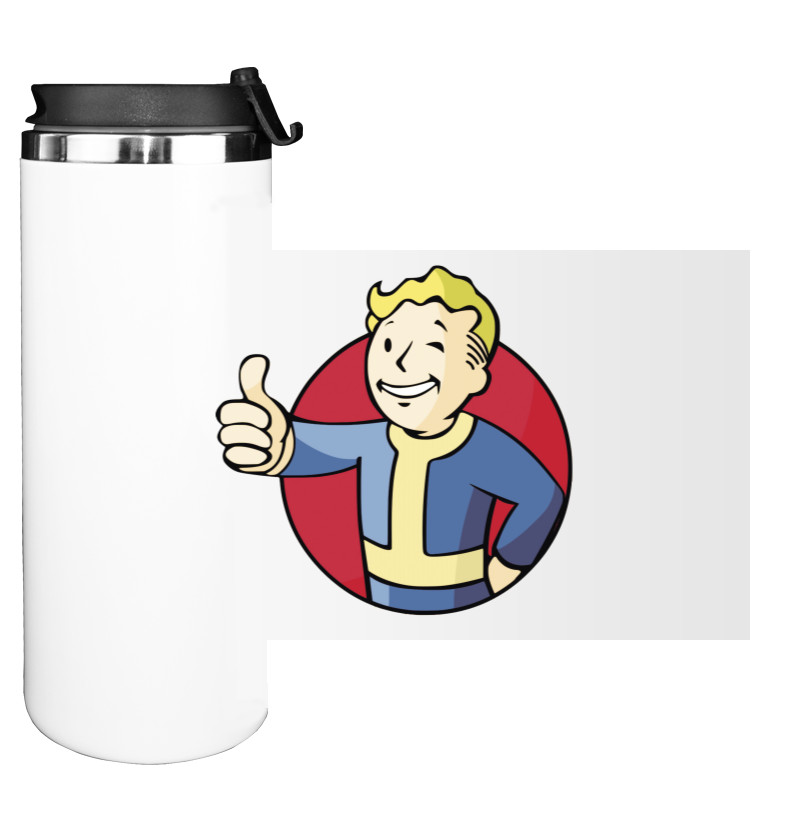 Water Bottle on Tumbler - Fallout Like - Mfest