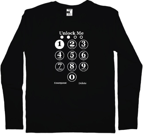 Men's Longsleeve Shirt - Unlock Me - Mfest