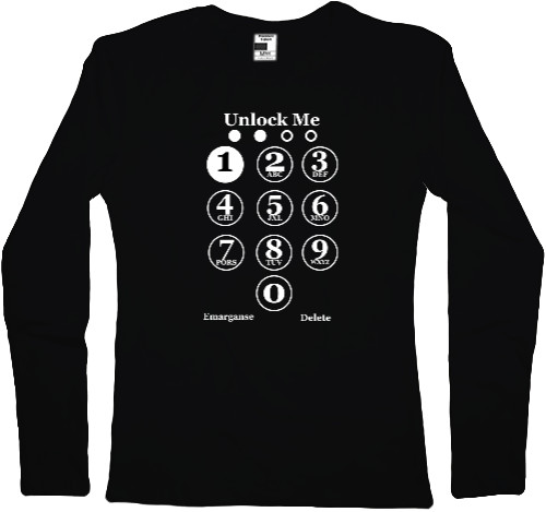 Women's Longsleeve Shirt - Unlock Me - Mfest