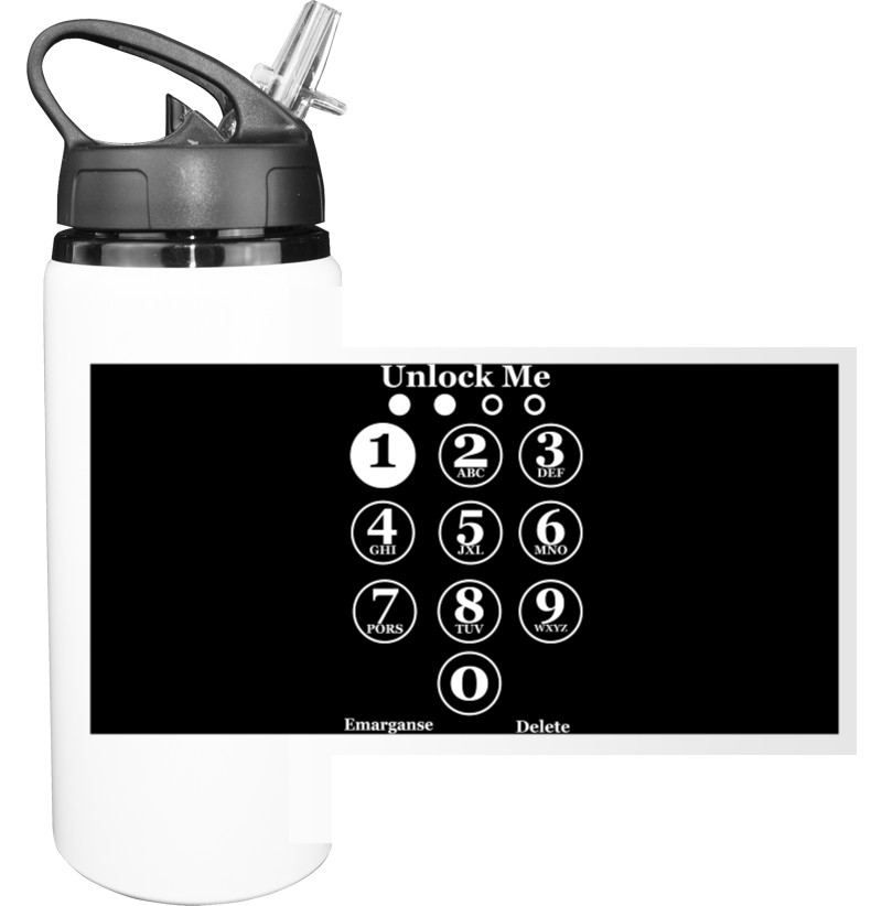 Sport Water Bottle - Unlock Me - Mfest