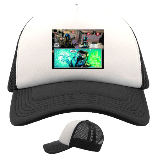 Trucker Cap - Mortal Kombat Finish Him - Mfest