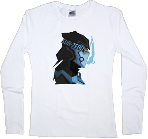 Women's Longsleeve Shirt - Mortal Kombat Sub-Zero - Mfest