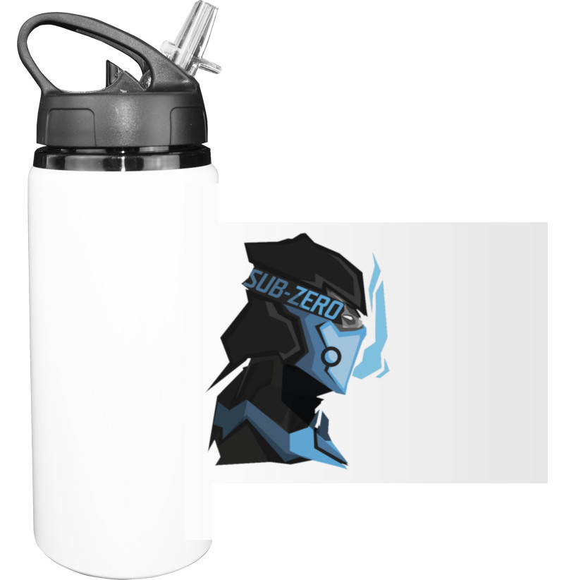 Sport Water Bottle - Mortal Kombat Sub-Zero - Mfest