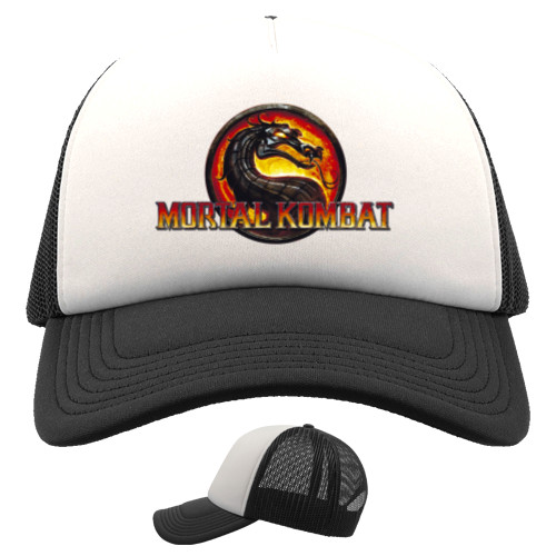 Trucker Cap - Mortal Kombat Logo - Mfest