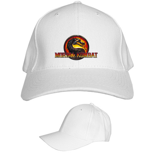 Kids' Baseball Cap 6-panel - Mortal Kombat Logo - Mfest