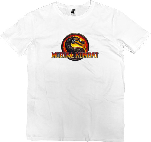 Kids' Premium T-Shirt - Mortal Kombat Logo - Mfest