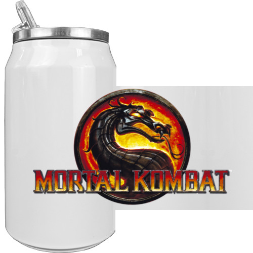 Aluminum Can - Mortal Kombat Logo - Mfest