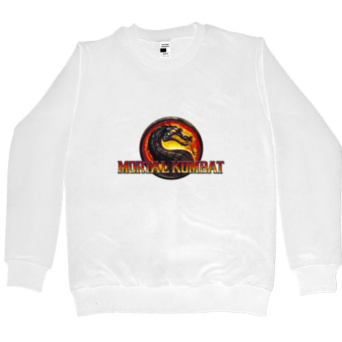 Men’s Premium Sweatshirt - Mortal Kombat Logo - Mfest