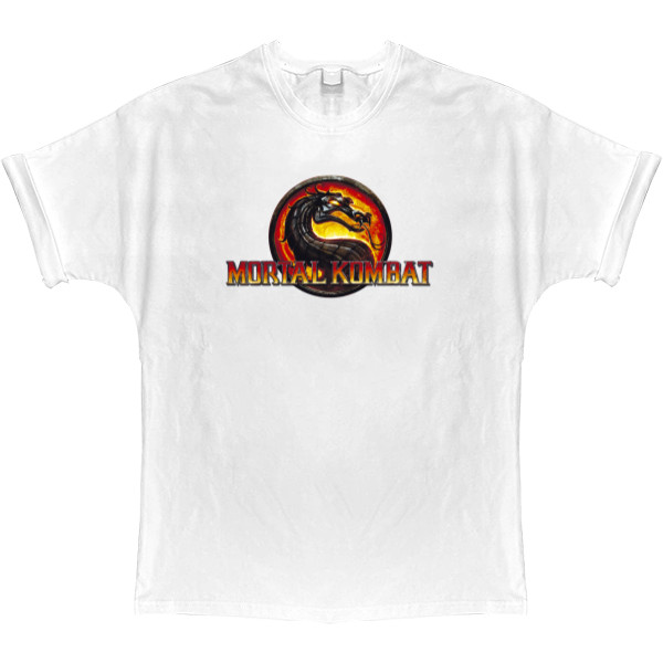 T-shirt Oversize - Mortal Kombat Logo - Mfest