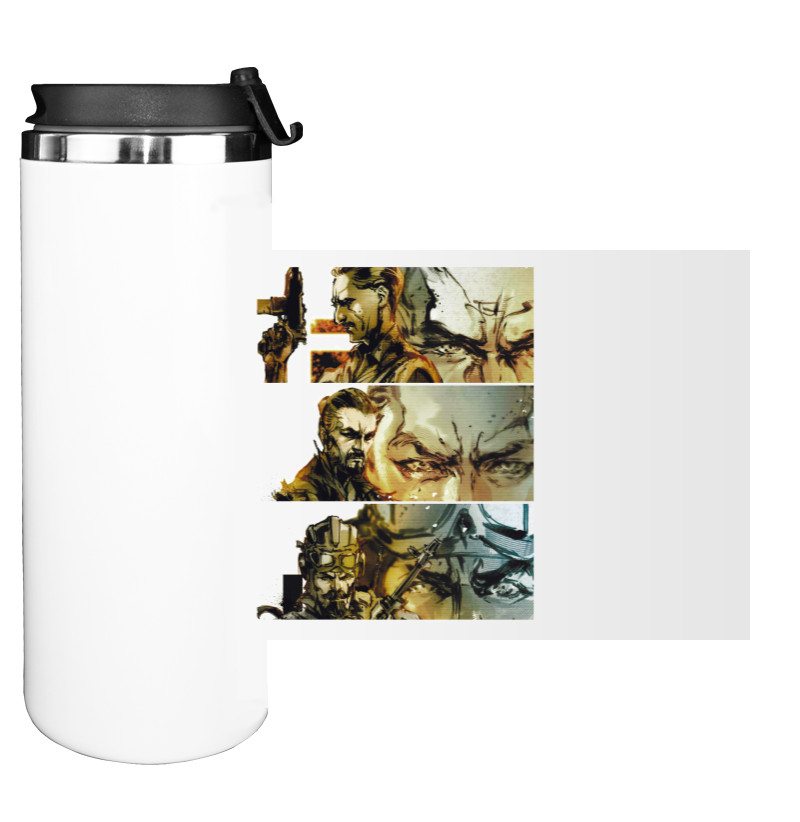 Water Bottle on Tumbler - Call of Duty Art - Mfest