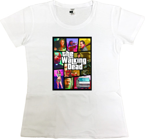 Women's Premium T-Shirt - The Walking Dead GTA - Mfest