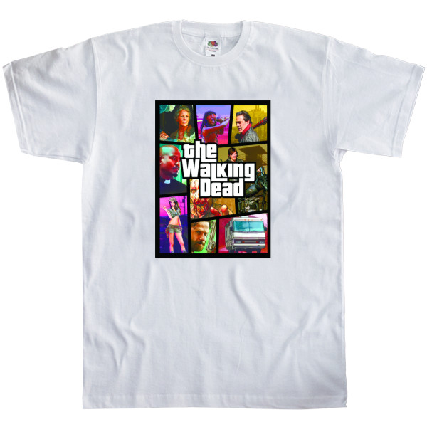 Kids' T-Shirt Fruit of the loom - The Walking Dead GTA - Mfest