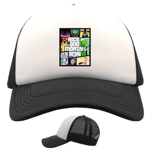 Trucker Cap - Rick and Morty GTA - Mfest