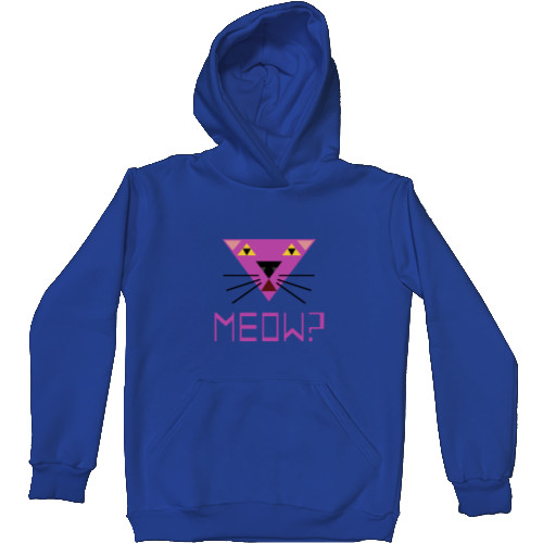 Unisex Hoodie - Мяу? Кошка, минимализм. - Mfest