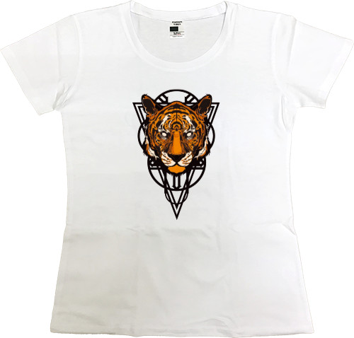 Футболка Премиум Женская - Tiger Swag - Mfest