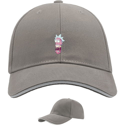 Sandwich Baseball Cap - Rick and Morty Face - Mfest