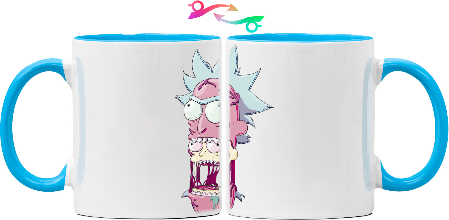 Mug - Rick and Morty Face - Mfest