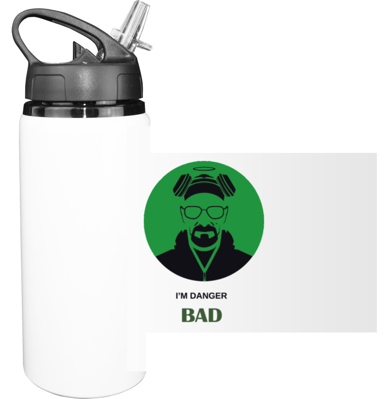 Sport Water Bottle - I'm Danger Bad - Mfest