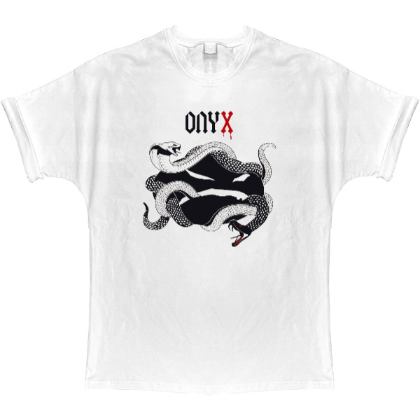 T-shirt Oversize - Onyx Snake - Mfest