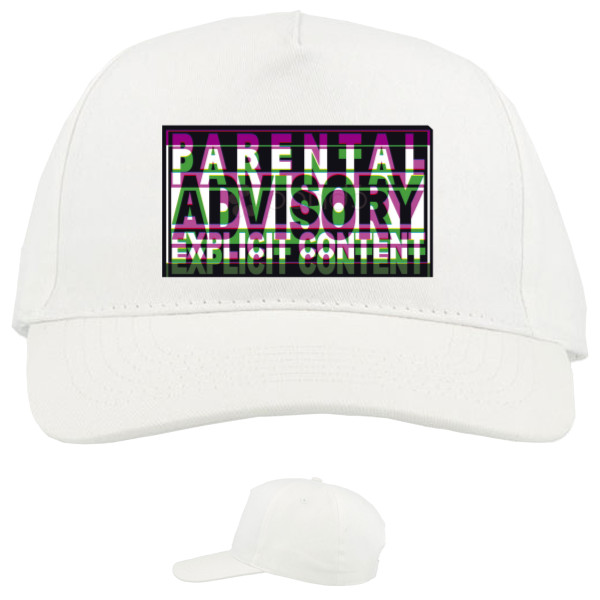 Baseball Caps - 5 panel - Parental Advisory3 - Mfest