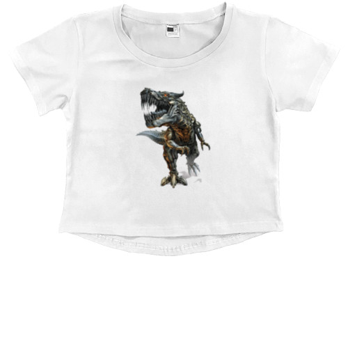 Kids' Premium Cropped T-Shirt - Трансформеры3 - Mfest