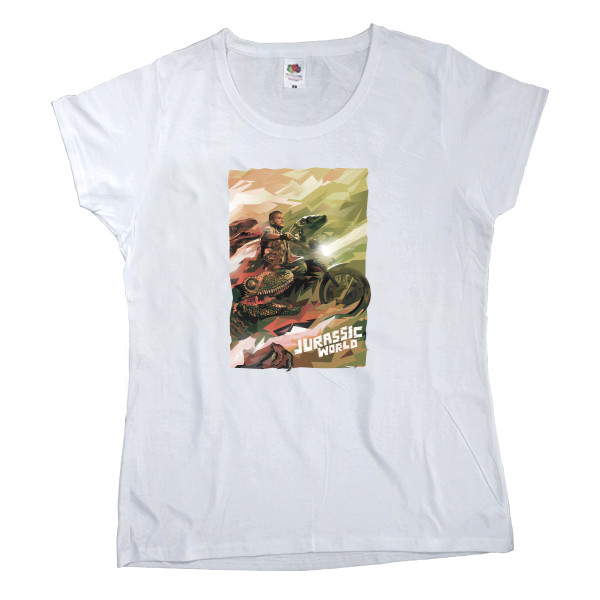 Women's T-shirt Fruit of the loom - Jurassic Park4 - Mfest