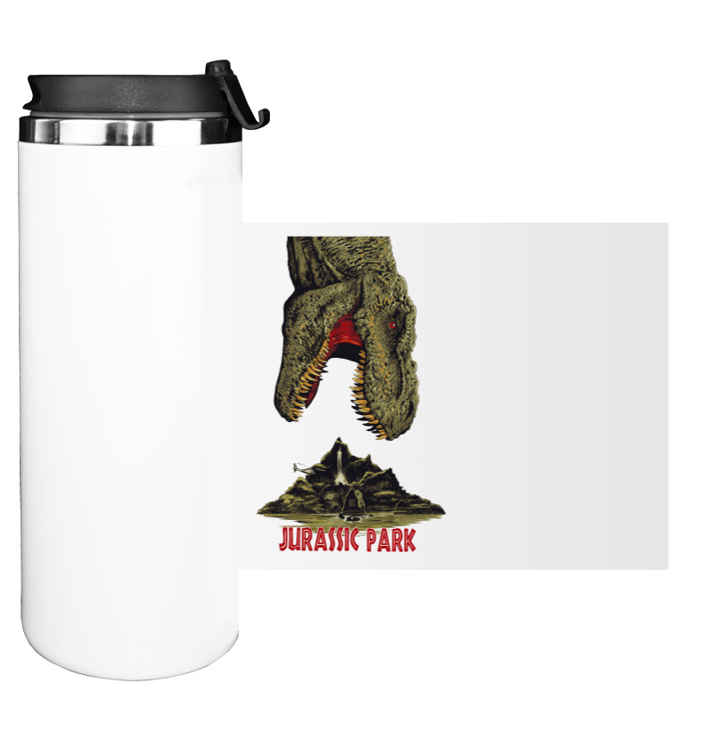 Water Bottle on Tumbler - Jurassic Park - Mfest