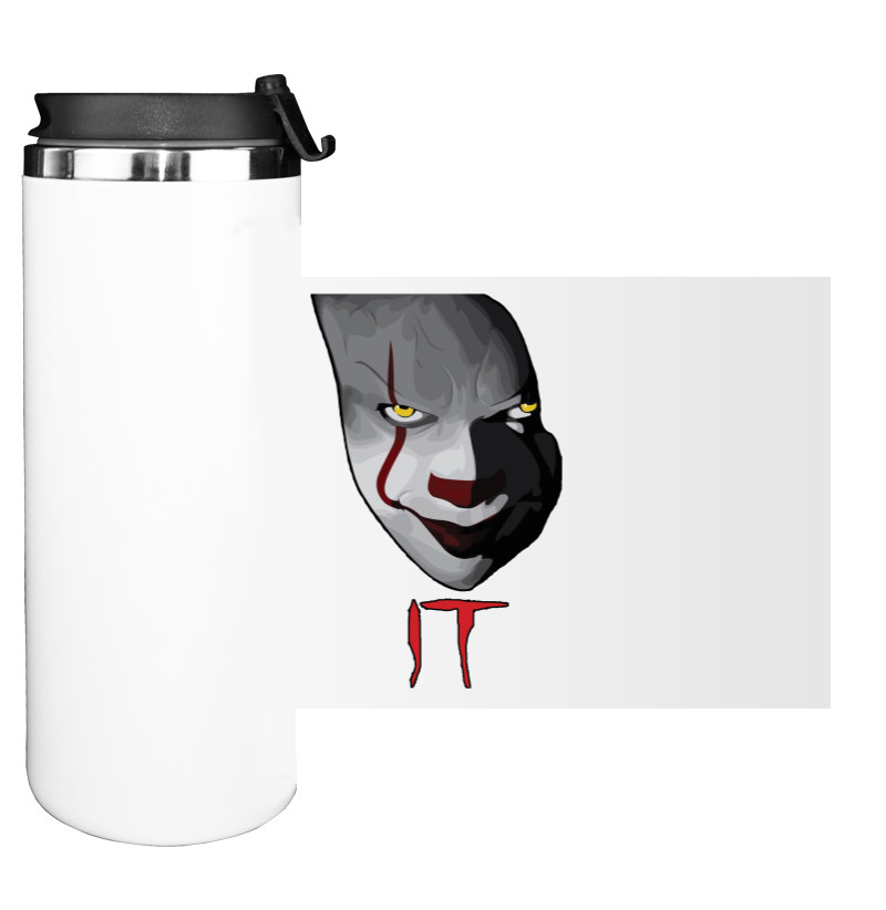 Water Bottle on Tumbler - Оно Клоун - Mfest