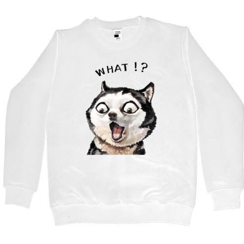 Kids' Premium Sweatshirt - Хаски What? - Mfest