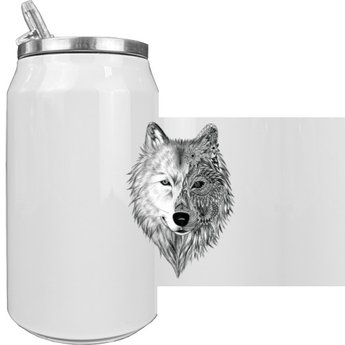 Aluminum Can - Wolf Art - Mfest