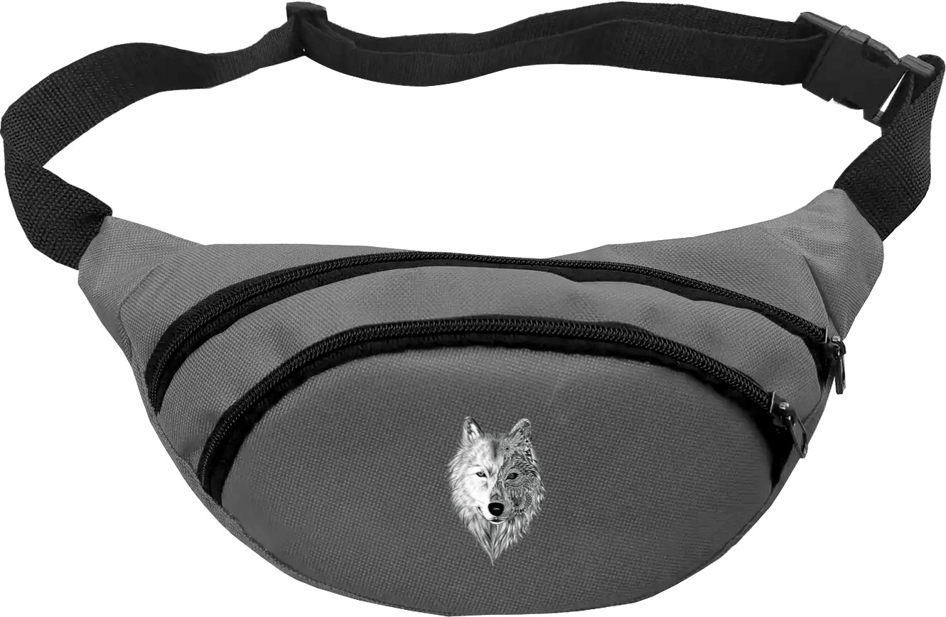 Fanny Pack - Wolf Art - Mfest