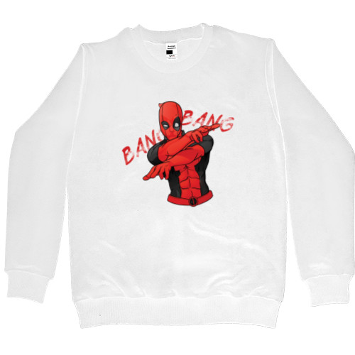 Men’s Premium Sweatshirt - Deadpool Bang-Bang - Mfest