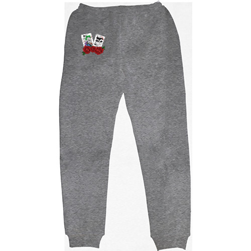 Men's Sweatpants - Джокер и Харли - Mfest