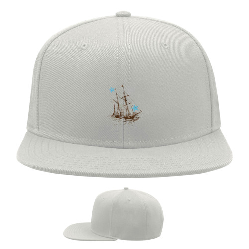 Snapback Baseball Cap - Ship Art - Mfest